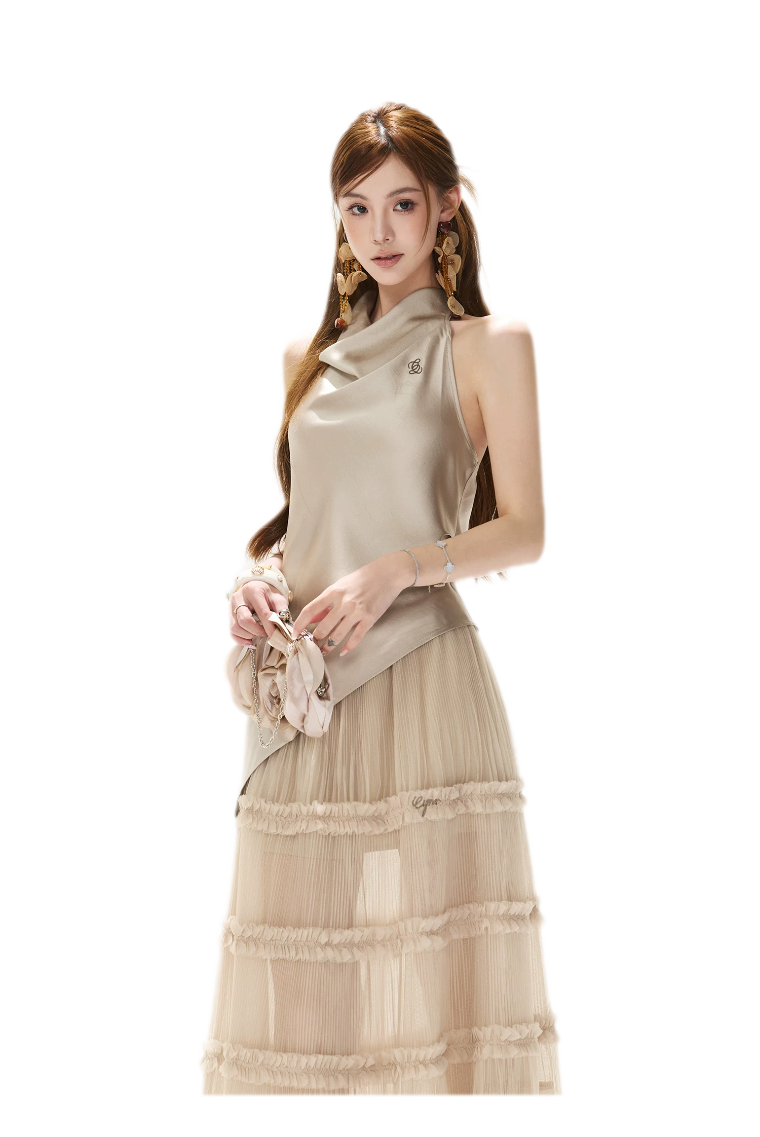 Cowl Back Top