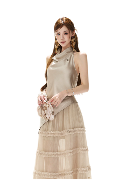 Cowl Back Top