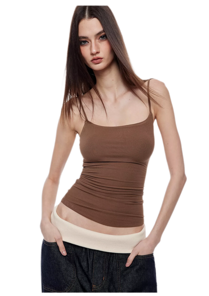 Layered Stretch Camisole Set