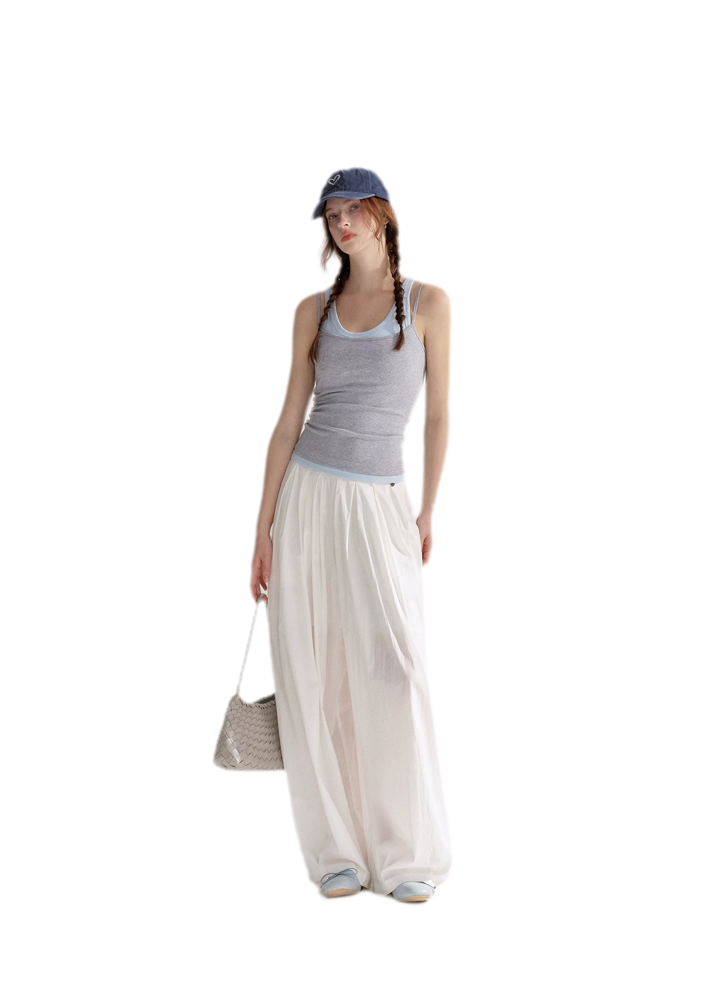 Pleated Balloon Relaxed Pants