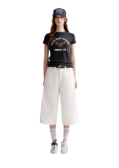 Vintage Horse Print Tee