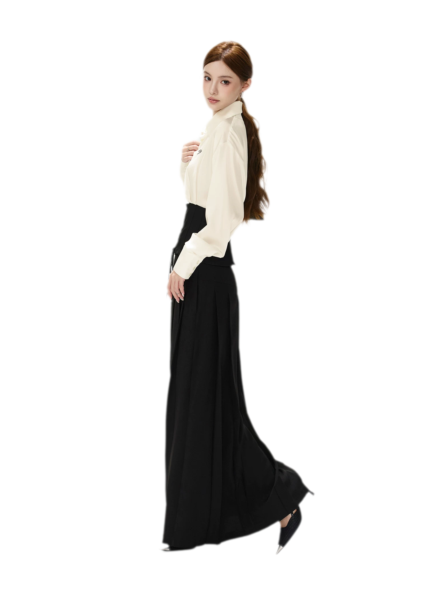 Anti-Wrinkle A-Line Skirt