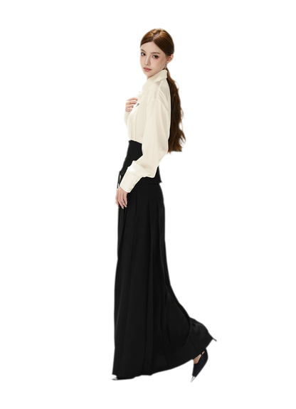 Anti-Wrinkle A-Line Skirt