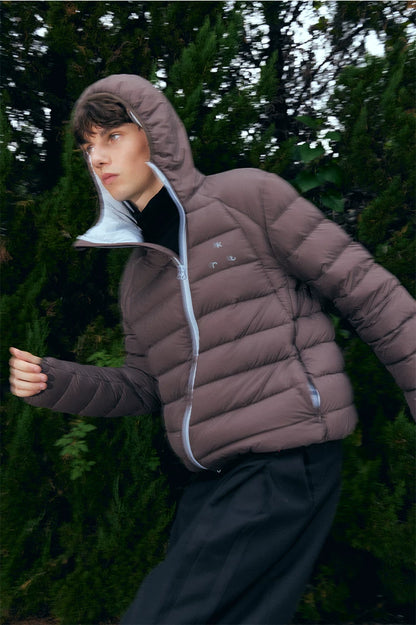 Lightweight Quilted Hooded Puffer Jacket