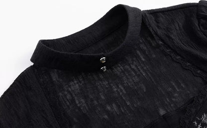 Butterbone Gothic Lace Top