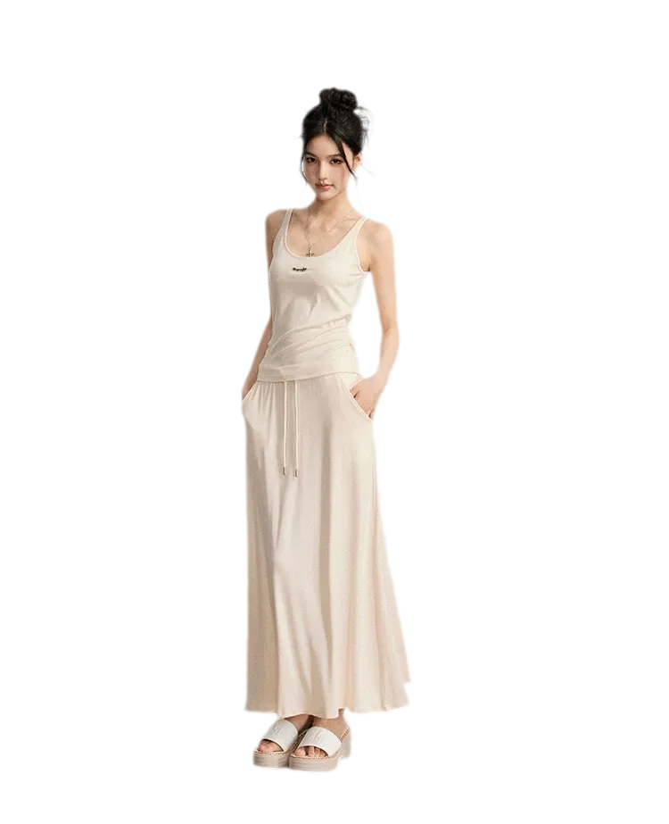 Modal Tank Skirt Set