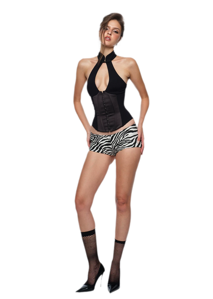Zebra Print Shorts