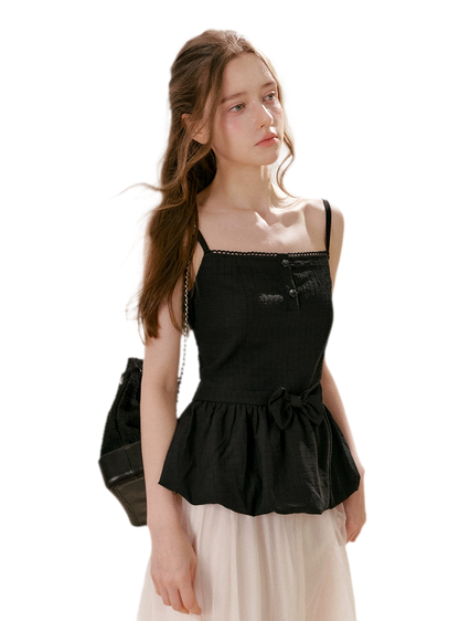Tencel Linen Cotton Sleeveless Top