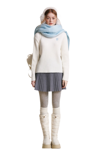 Winter Plush Long Scarf