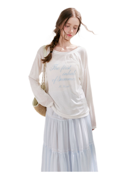Lace Tiered Skirt