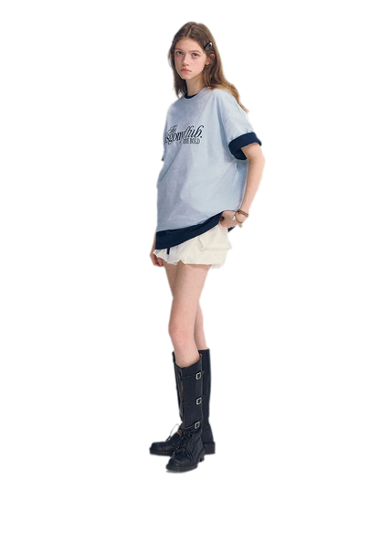 Embroidered Tee