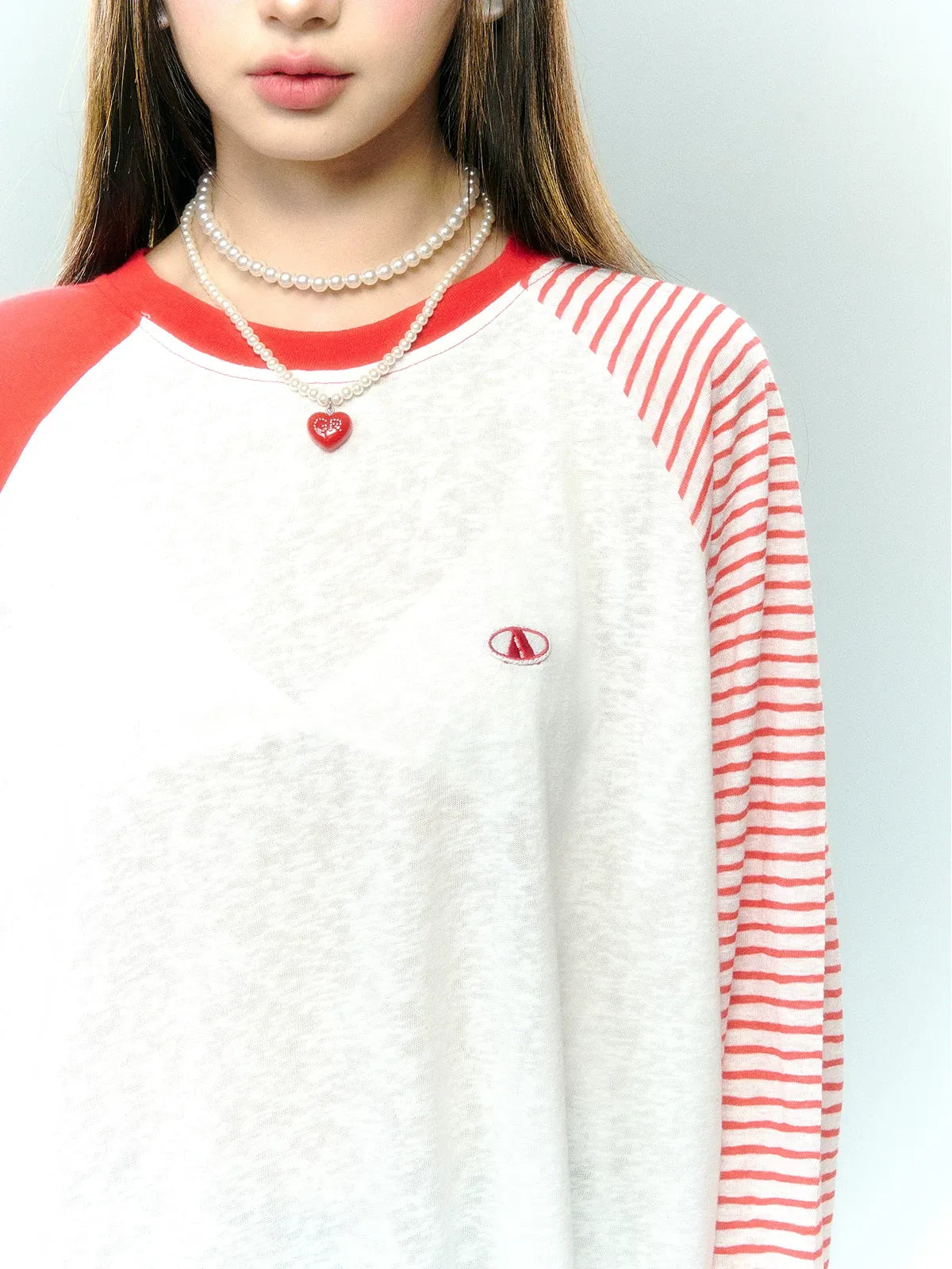 Color-Block Striped Top