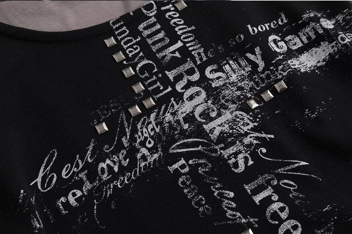 Punk Cross Graffiti Tee