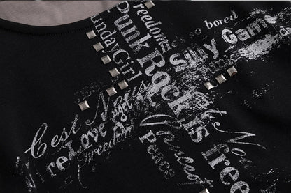 Punk Cross Graffiti Tee