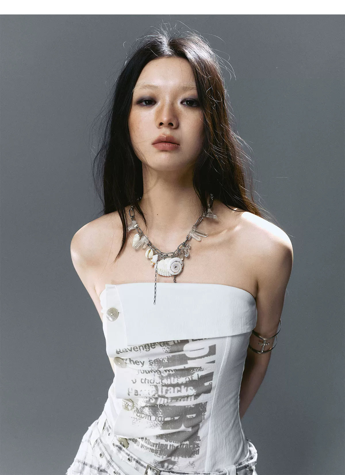 Shell Crystal Necklace