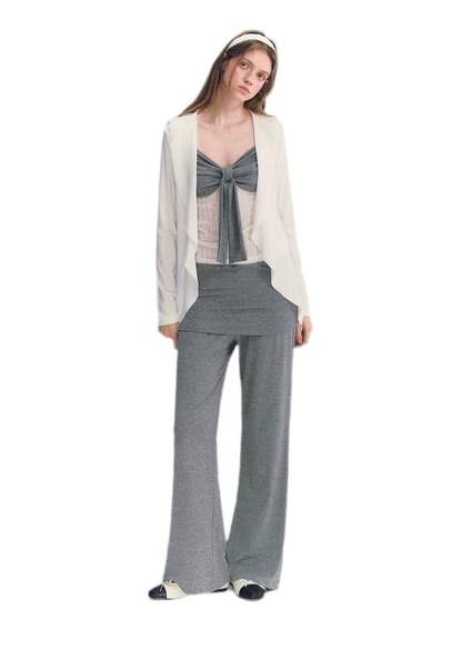 Lycell Wide-Leg Pants