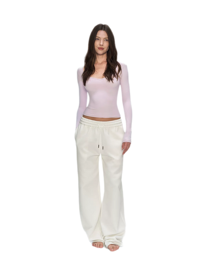 Bare-Feel V-Neck Top