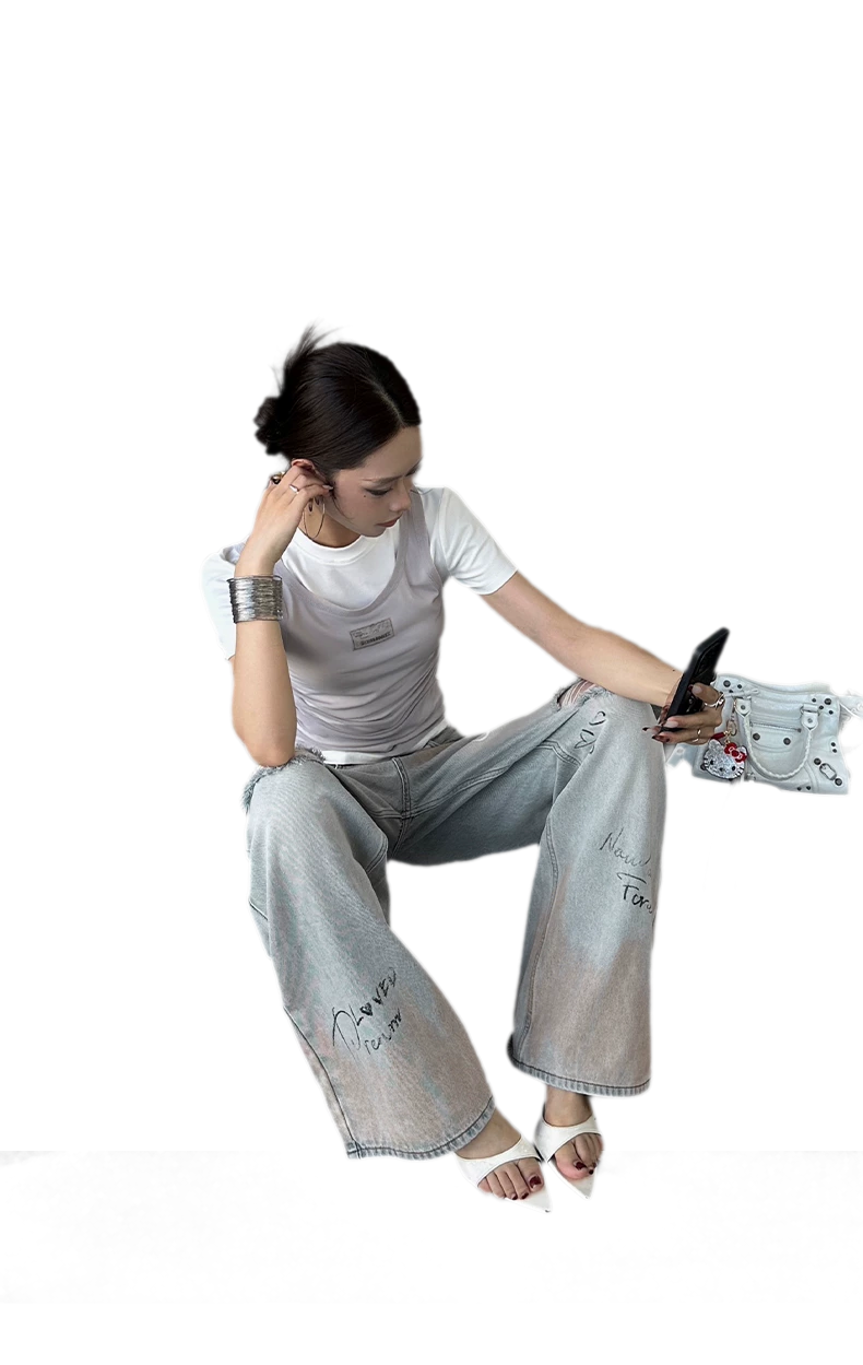 Layered Ruched Cropped T-Shirt