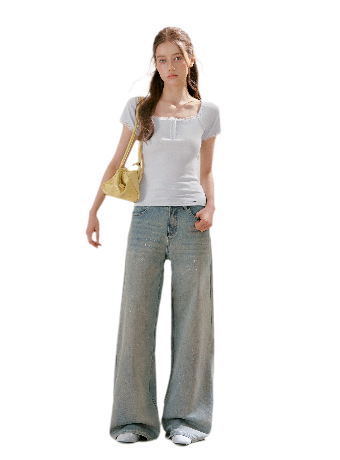 Lace Trim Tee