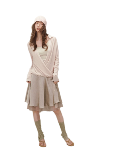 Silk Blend Knit Top