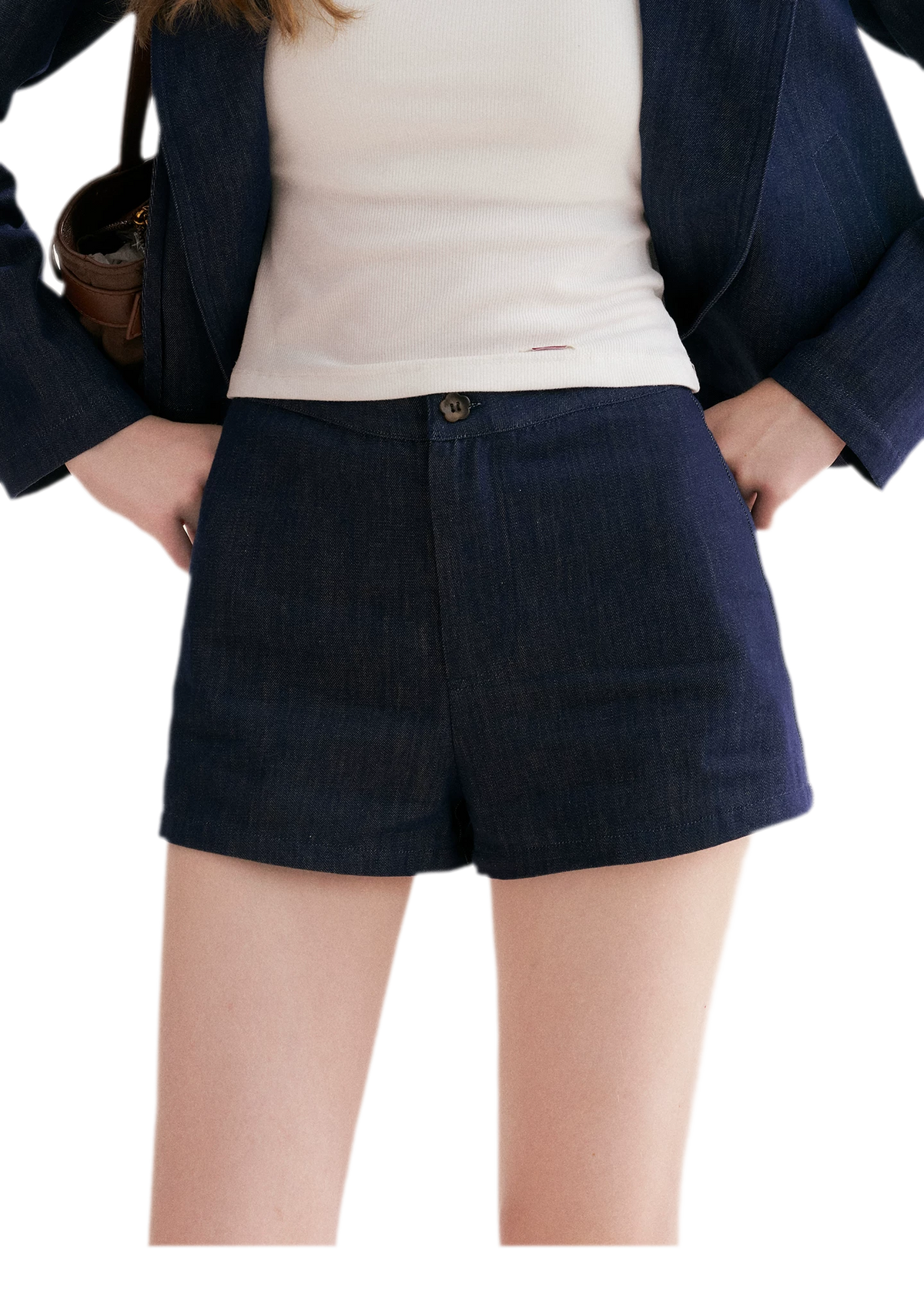 Lyocell Cotton Bow Denim Set