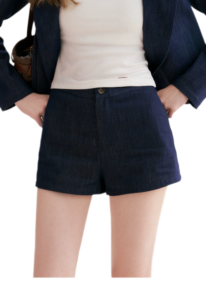 Lyocell Cotton Bow Denim Set