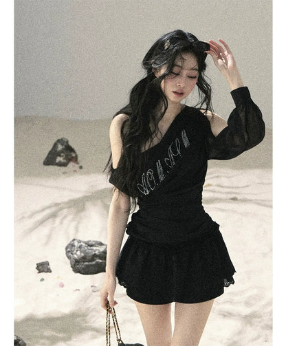 Starlight One-Shoulder Tee