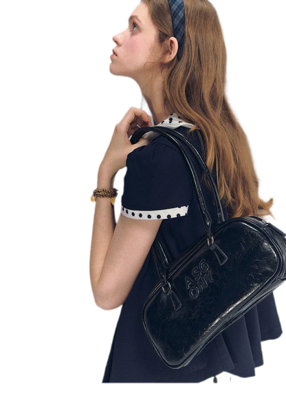 Polka Dot Doll Collar Top