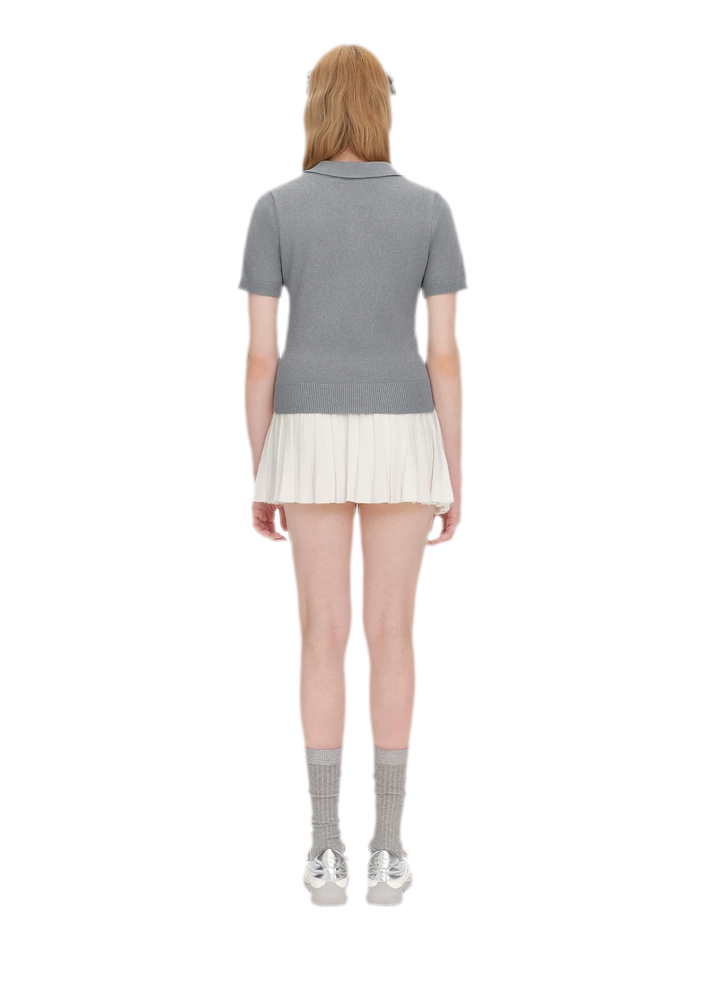Polo Knit Short Sleeve Tee