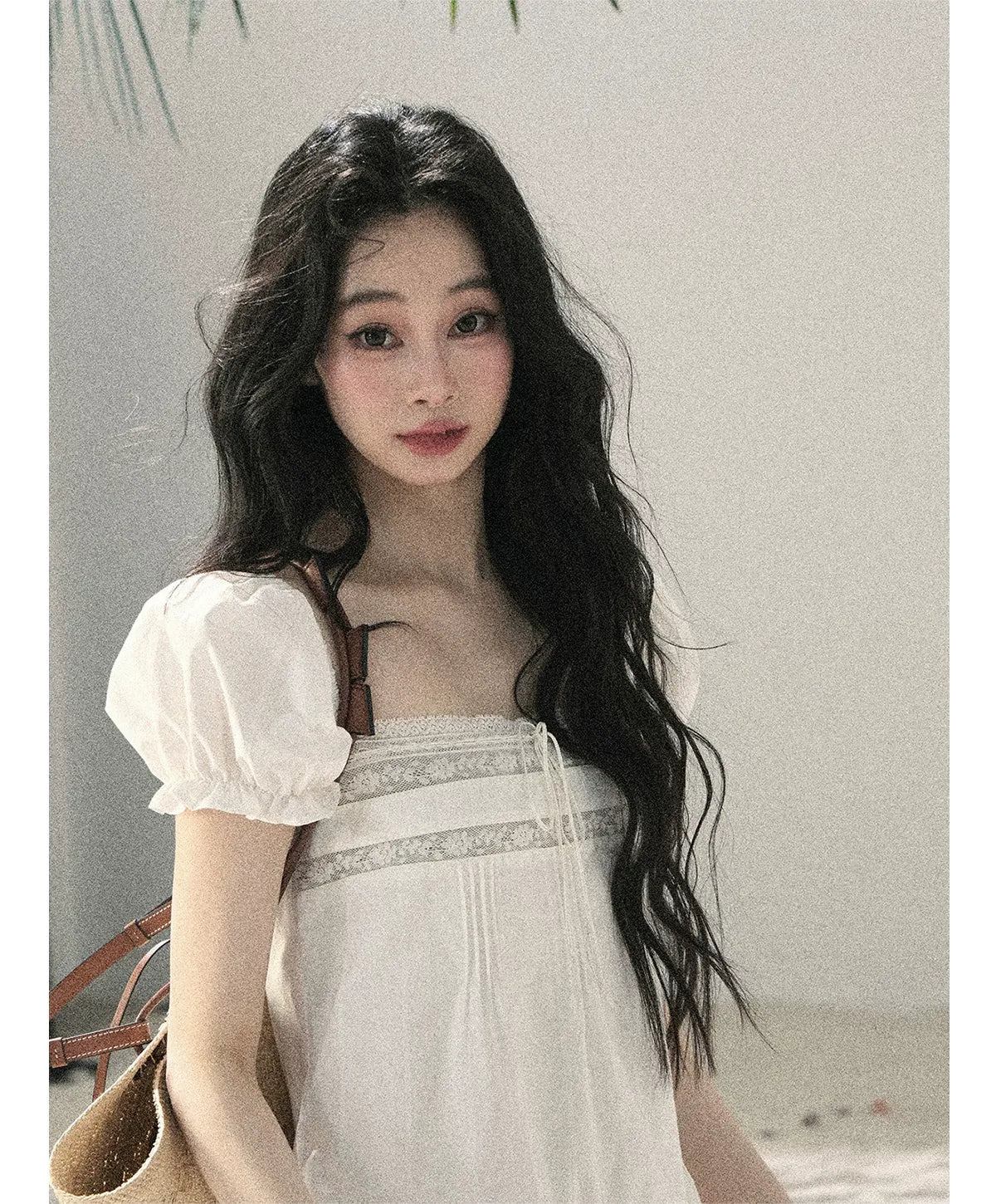 Cloudy Lace Puff Dress