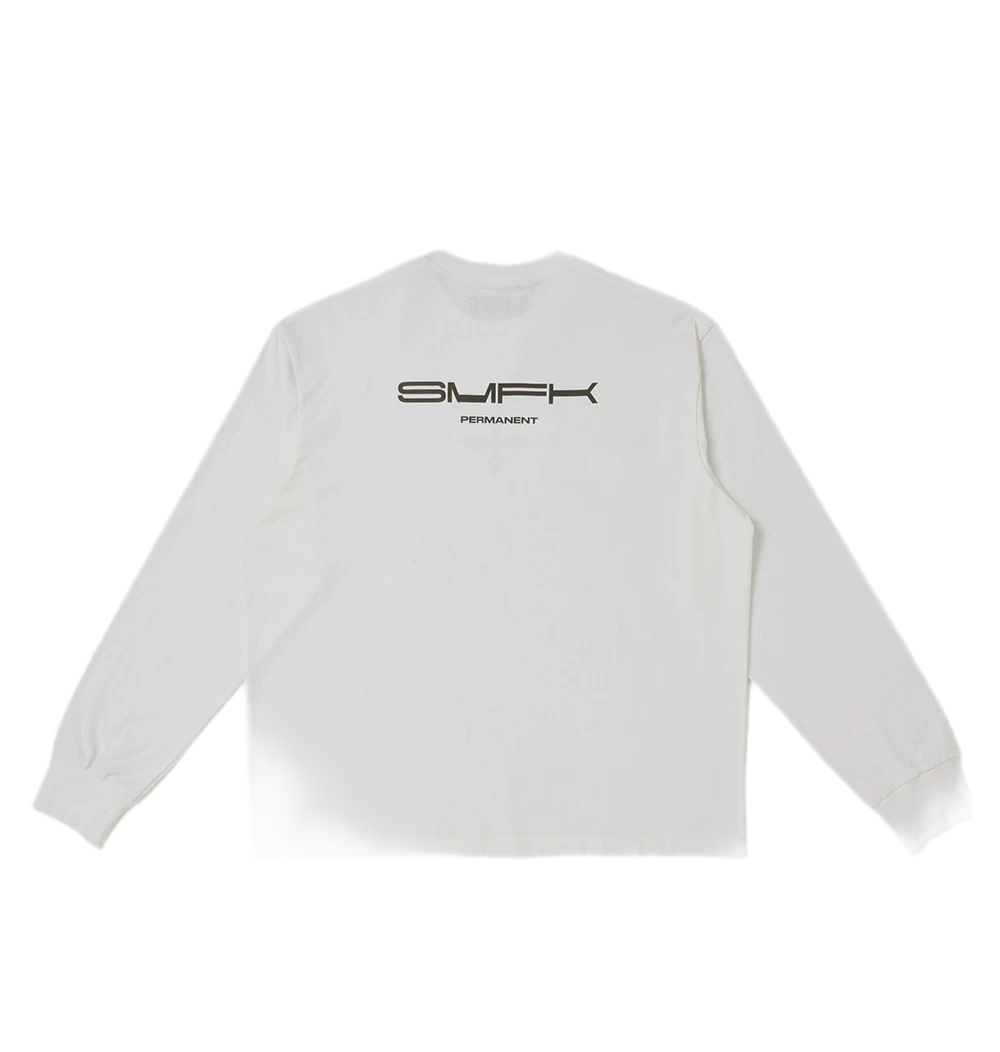 Cross Statue Oversized Long Sleeve Top