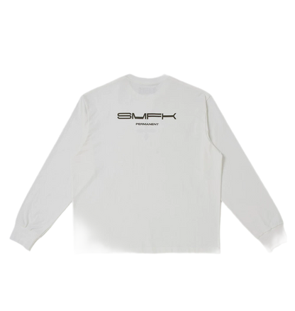 Cross Statue Oversized Long Sleeve Top