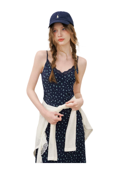 Lily of the Valley Lace A-line Dress