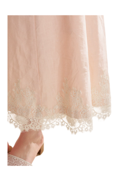 French Lace Long Dress
