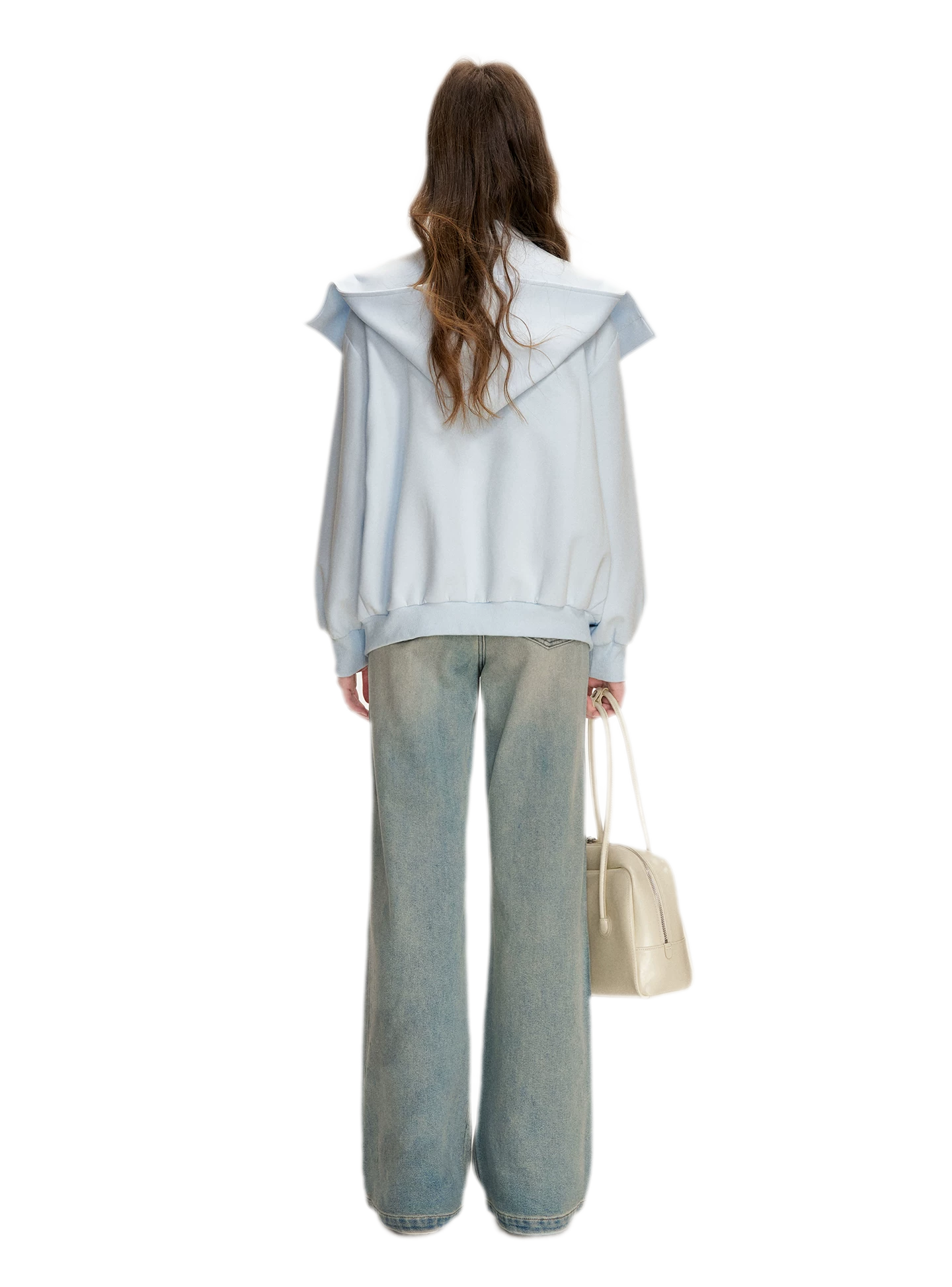 Blokette Hooded Zip Hoodie