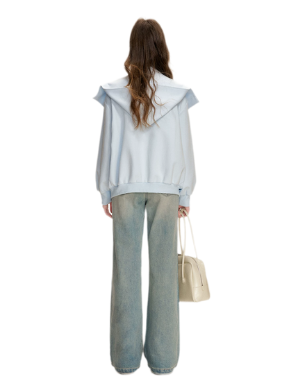 Blokette Hooded Zip Hoodie