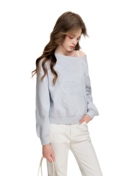 Modal Embossed Sweatshirt