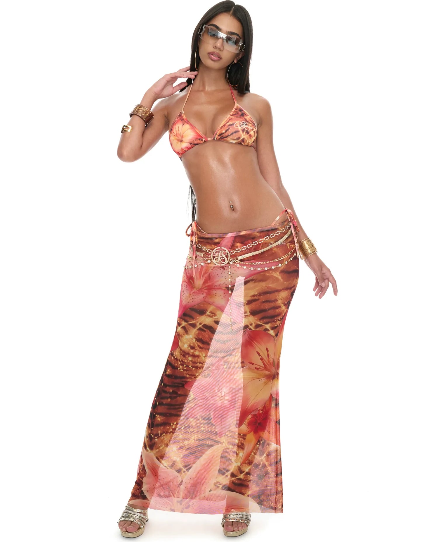 Original Tiger Print Bikini Set