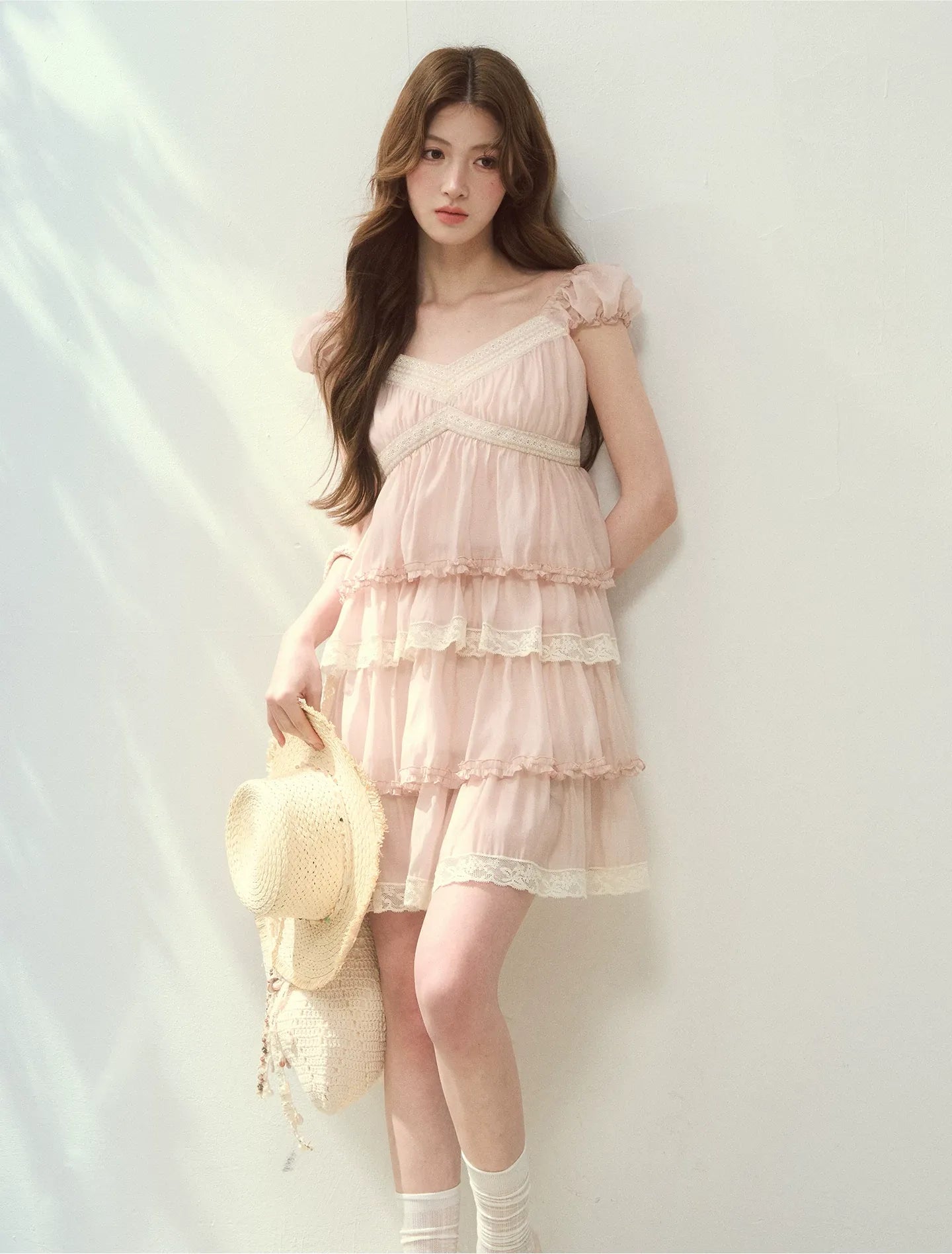 Summer Isles Tiered Dress