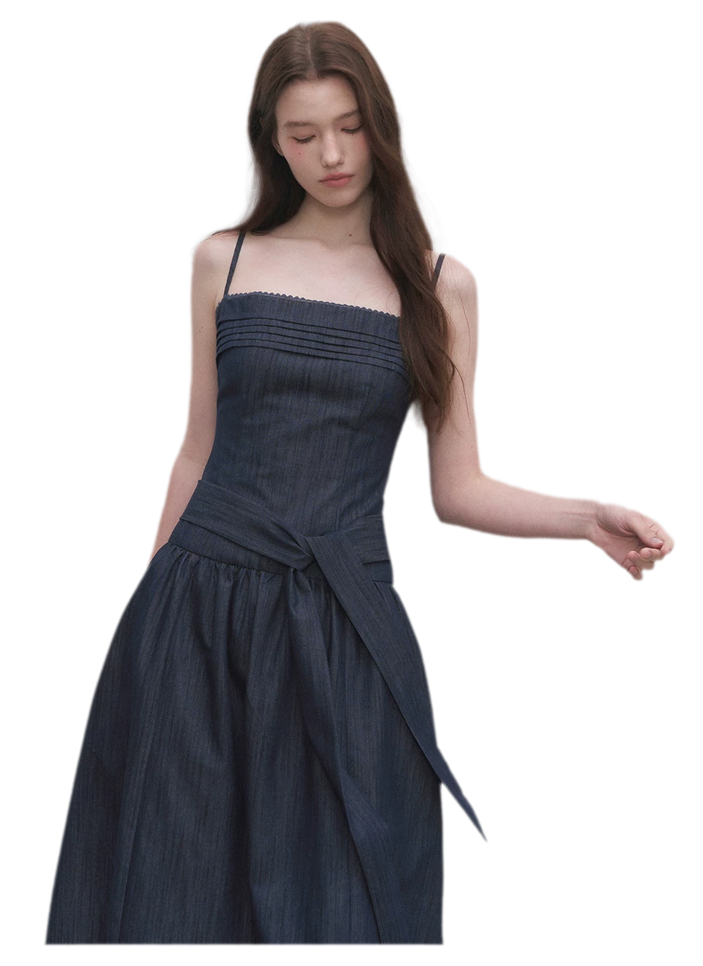 Tie Waist A-Line Dress