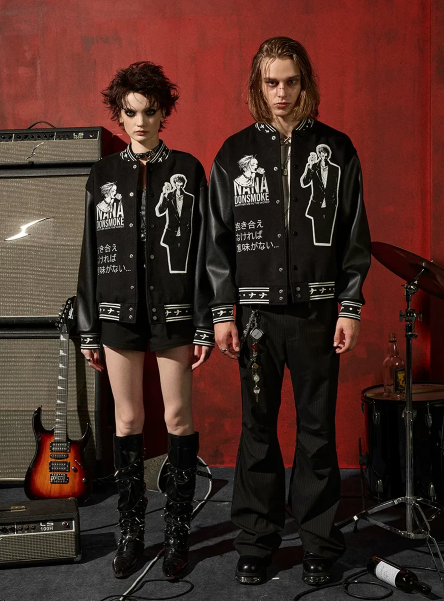 DSM X NANA Patchwork Varsity Jacket