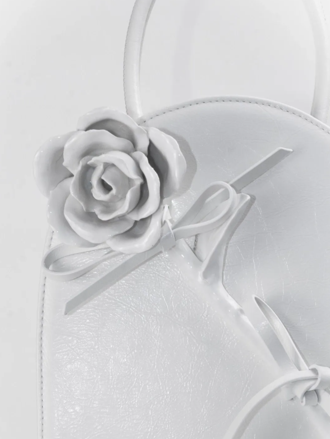 Handcrafted Ceramic Flower Bag