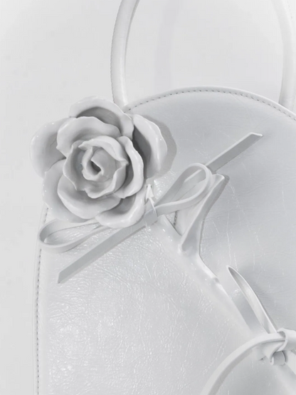 Handcrafted Ceramic Flower Bag