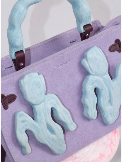 Handcrafted Ceramic Bow Bag