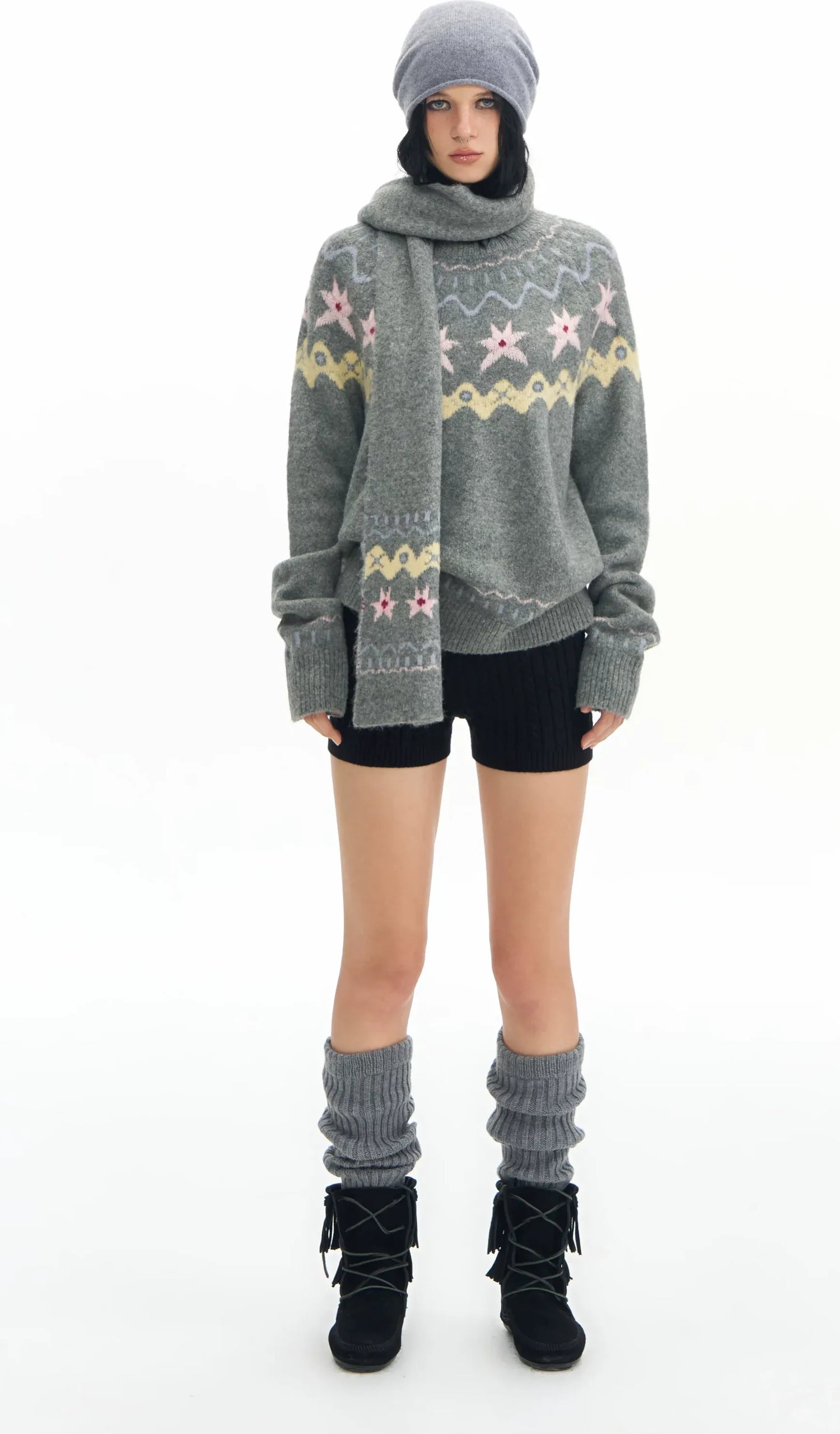 Fair Isle Wool Sweater