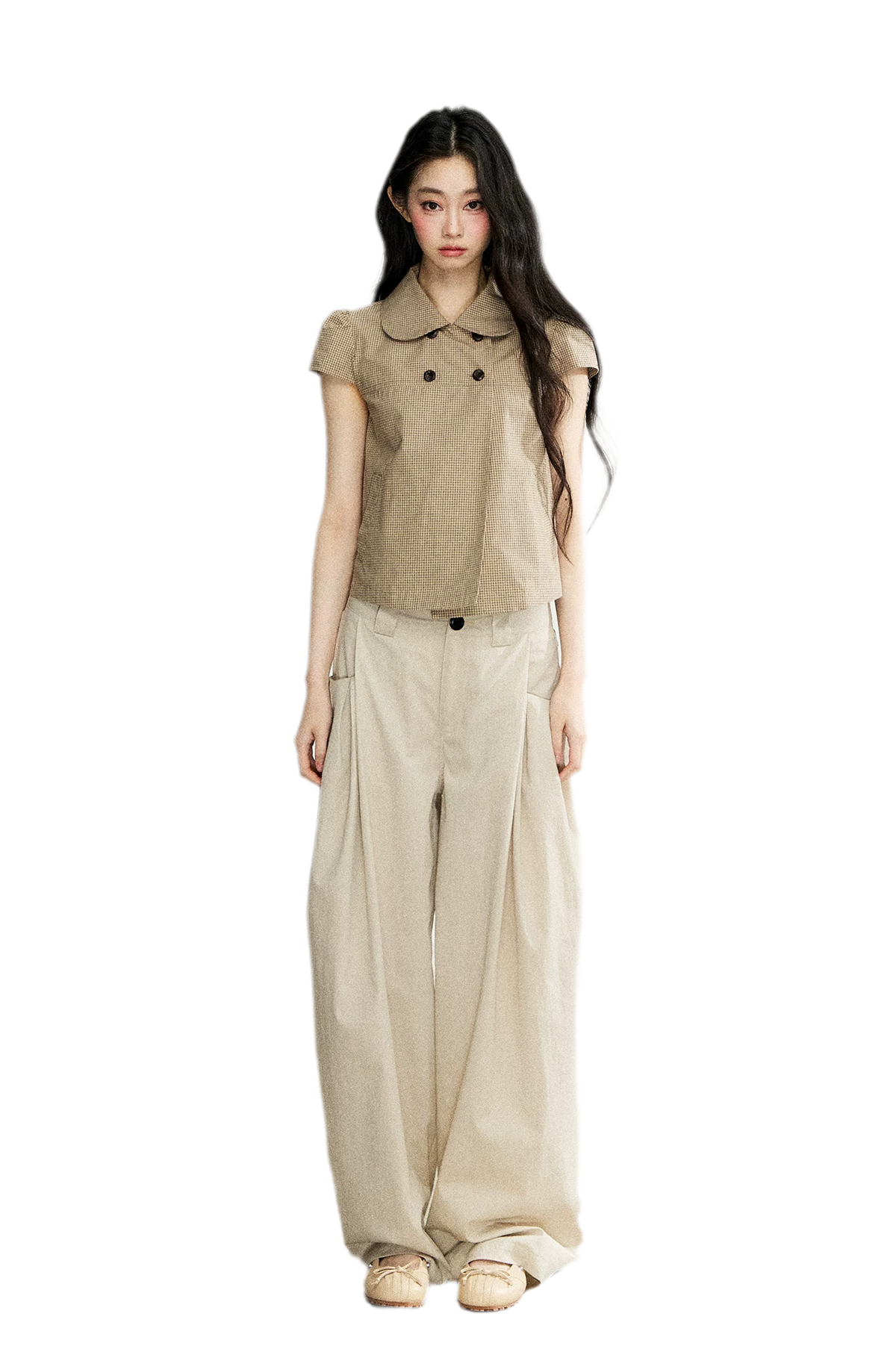 High Waist Wide Leg Pants