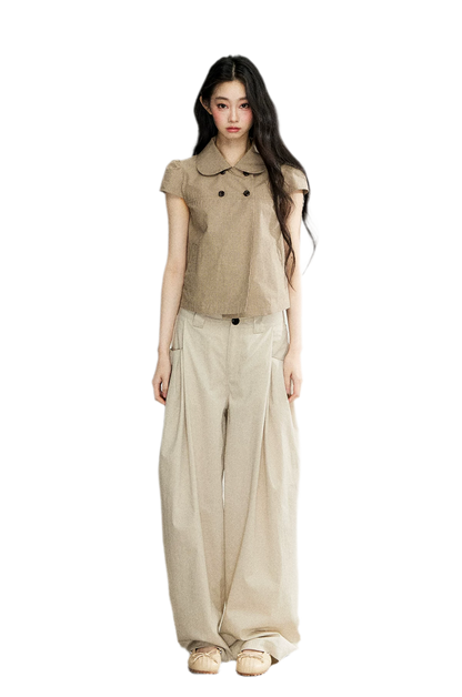 High Waist Wide Leg Pants