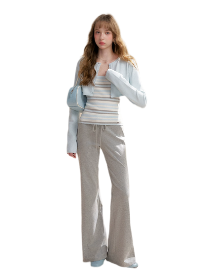 Knit Cardigan Cami Set