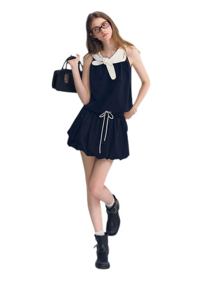 Rabbit Ear Peplum Top