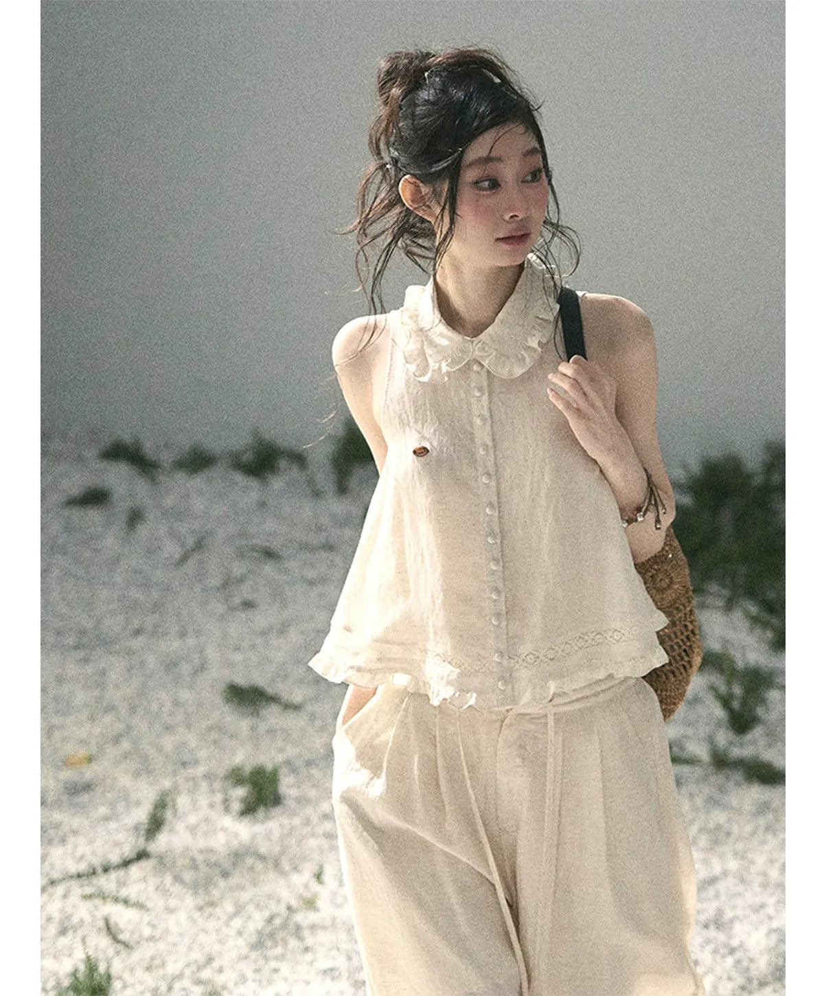 Soft Lace Two-Piece Set